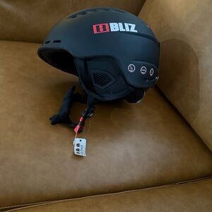 Bliz Black Ski Helmet